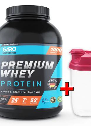 Протеин сывороточный PREMIUM WHEY 1000 / GARO Nutrition (клубн...