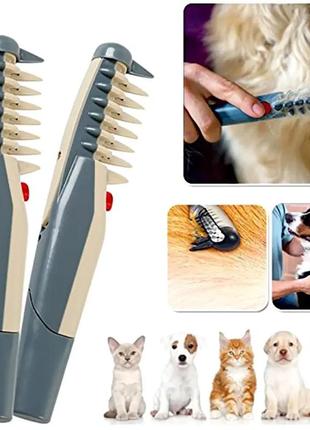 Расческа для шерсти животных knot out electric pet comb wn 34 ...