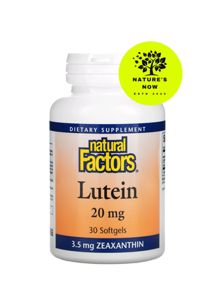 Natural factors лютеин 20 мг - 30 капсул