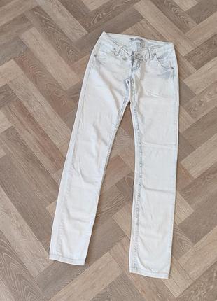 Lacalina светлые джинсы, низкая талия