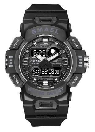 Чоловічий наручний електронний спортивний годинник Smael 8063....