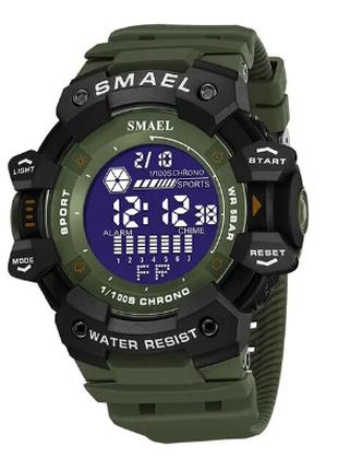 Чоловічий наручний електронний спортивний годинник Smael 8050 ...