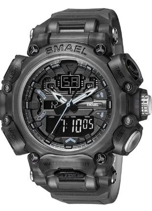 Чоловічий наручний електронний спортивний годинник Smael 8053....