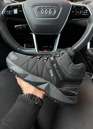 Кроссовки columbia facet high trinsulate all black termo🔥🦅