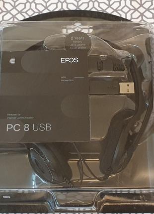 Наушники Гарнітура Sennheiser EPOS PC 8 USB