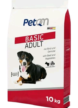 Сухий корм для собак Happy Dog PetQM Basic Adult 10кг