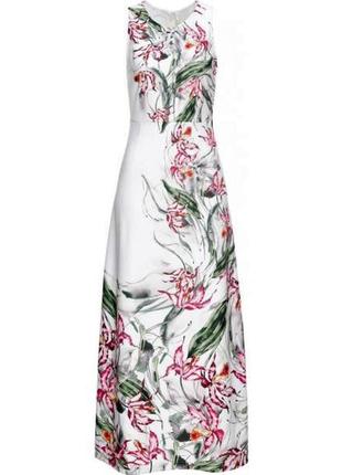 Нова сукня з квітковим принтом максі великий розмір