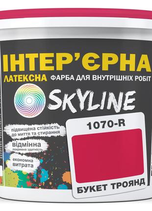 Краска Интерьерная Латексная Skyline 1070R (C) Букет роз 3л