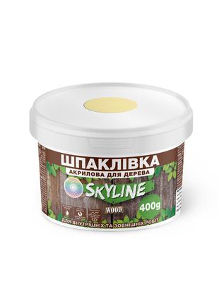 Шпаклевка для Дерева готовая к применению акриловая SkyLine Wo...