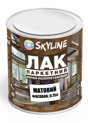 Лак для Пола Skyline Паркетный Акрил-полиуретановый Матовый 0....