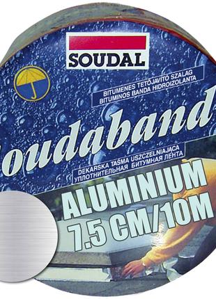 Лента битумная герметизирующая алюминиевая SOUDABAND 7.5см/10м