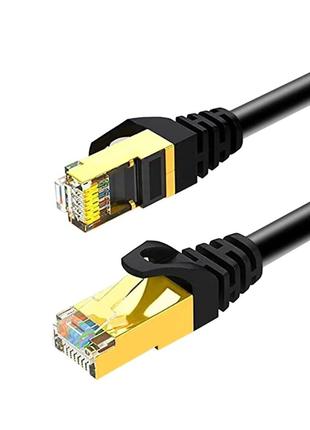Патч корд круглий мережний кабель 10 Гбіт\с Ethernet RJ45 Cat ...