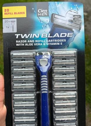 Станок для бритья cien men twin blade