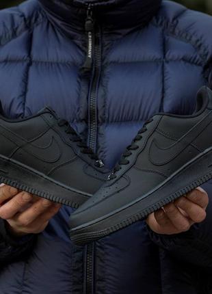 Мужские кроссовки nike air force 1 all black