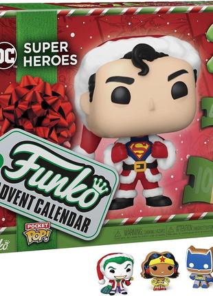 Адвент календарь Супер Героев Funko Pop! Advent Calendar - DC ...