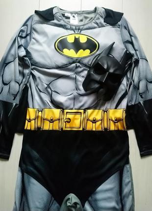 Кослей карнавальный костюм бэтман batman с накидкой и маской s...
