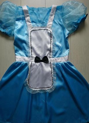 Карнавальное игровое платье алиса в стране чудес alice