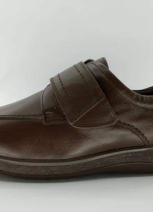 Туфлі чоловічі шкіряні на широку ногу Cosyfeet 42 р. 27,5 см к...