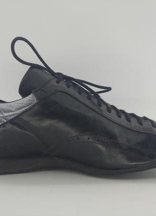 Туфлі шкіряні чоловічі Zampiere 42 р. 27,5 см чорні арт. 010