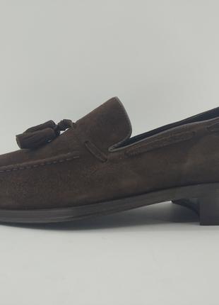 Туфлі замшеві чоловічі Zampiere 41 р. 26,5 см коричневі арт. 08