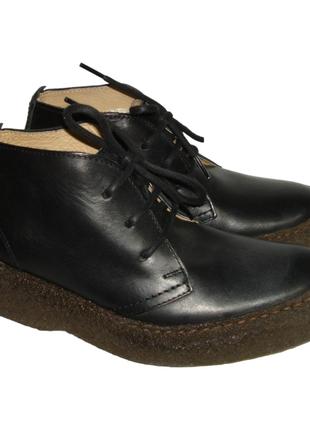 Ботинки женские кожаные Dry-shoD 40 р. 26 см черные (035)