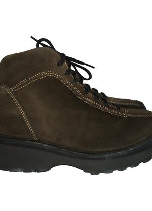 Ботинки женские замшевые коричневые Dry-shoD (07) 37,38р.