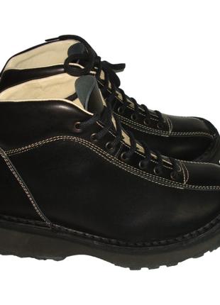 Ботинки кожаные женские черные Dry-shoD (01) 36,37р.