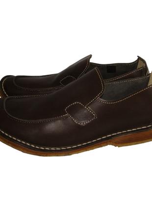 Туфли кожаные мужские коричневые Dry-shoD (082) 44р.