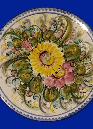 Керамическая тарелка-картина арт. 0811