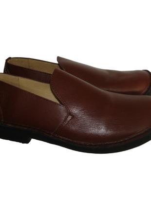 Туфли кожаные мужские коричневые Dry-shoD (080) 40,44,45р.