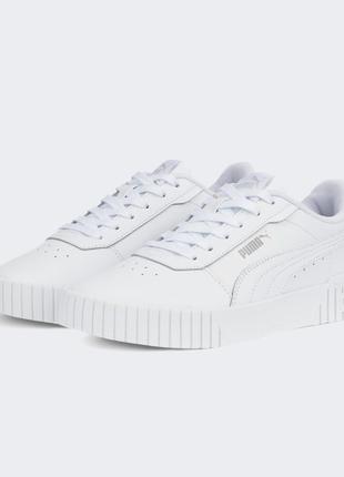 Кроссовки белые кожаные Puma Carina 2.0 36 р. 22,5 см