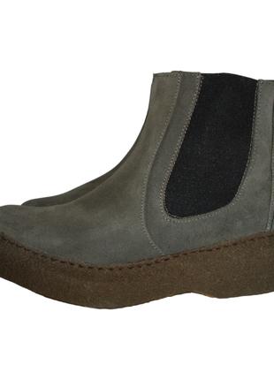 Ботинки мужские замшевые серые Dry-shoD (027) 41,43,44р.