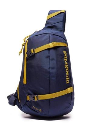 Patagonia atom sling bag navy рюкзак бананка слинг patagonia