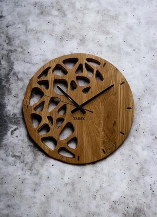 Часы настенные деревянные 40 см