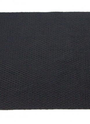 Салфетка для очков микрофибра с силиконовыми вставками - черная