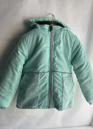 Куртка 134-140 зимняя для мальчика унисекс