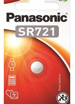 Батарейка PANASONIC SR-721 EL, 1x1 шт