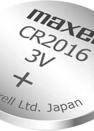 Батарейки Japan Maxell СARD "таблетка" CR2016 5шт/уп