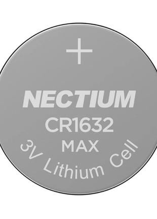 Литиевые батарейки Nectium "таблетка" CR1632 5шт/уп