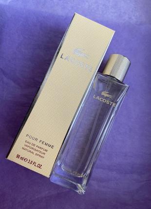 90 ml lacoste pour femme