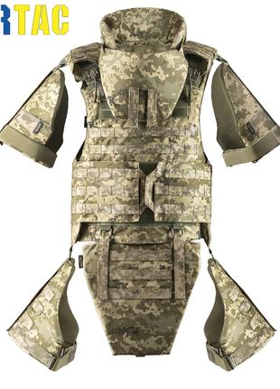 Штурмовой защитный костюм UKRTAC Assault Pixel (УкрТак Пиксель)