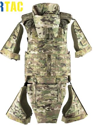 Штурмовой защитный костюм UKRTAC Assault Multicam (УкрТак Муль...