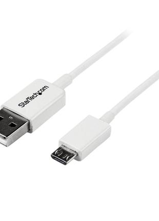 Кабель Micro USB - от A до Micro B 0,5 м Белый