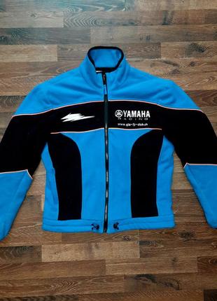 Мужская уникальная флисовая кофта куртка yamaha racing