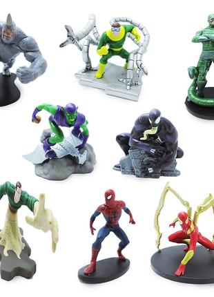 Набір з 8 фігурок Disney Людина павук (Человек паук) Spider-Man