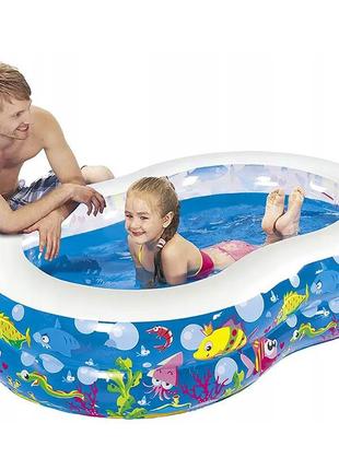 Садовый надувной бассейн для детей 175x109см SunClub JL10118