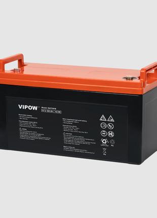 Аккумулятор гелевой для ИБП и инверторов 12V 120Ah Vipow BAT0418