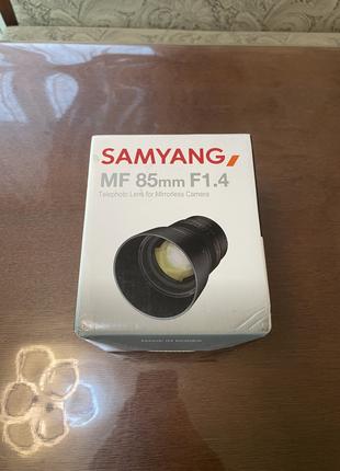 Объектив Samyang 85mm F1.4 for Nikon Z