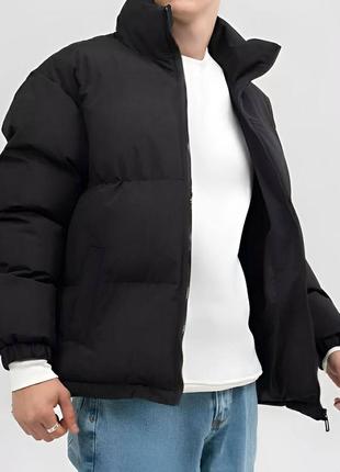 Мужская зимняя повседневная куртка синтепон 250, плащевка канада