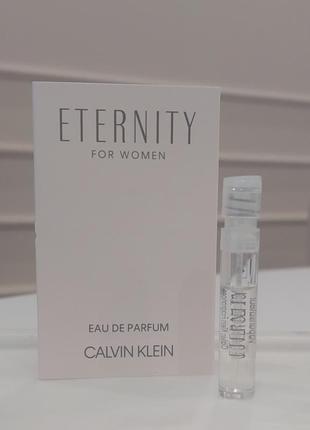 Пробник парфюмированной воды calvin klein eternity for women